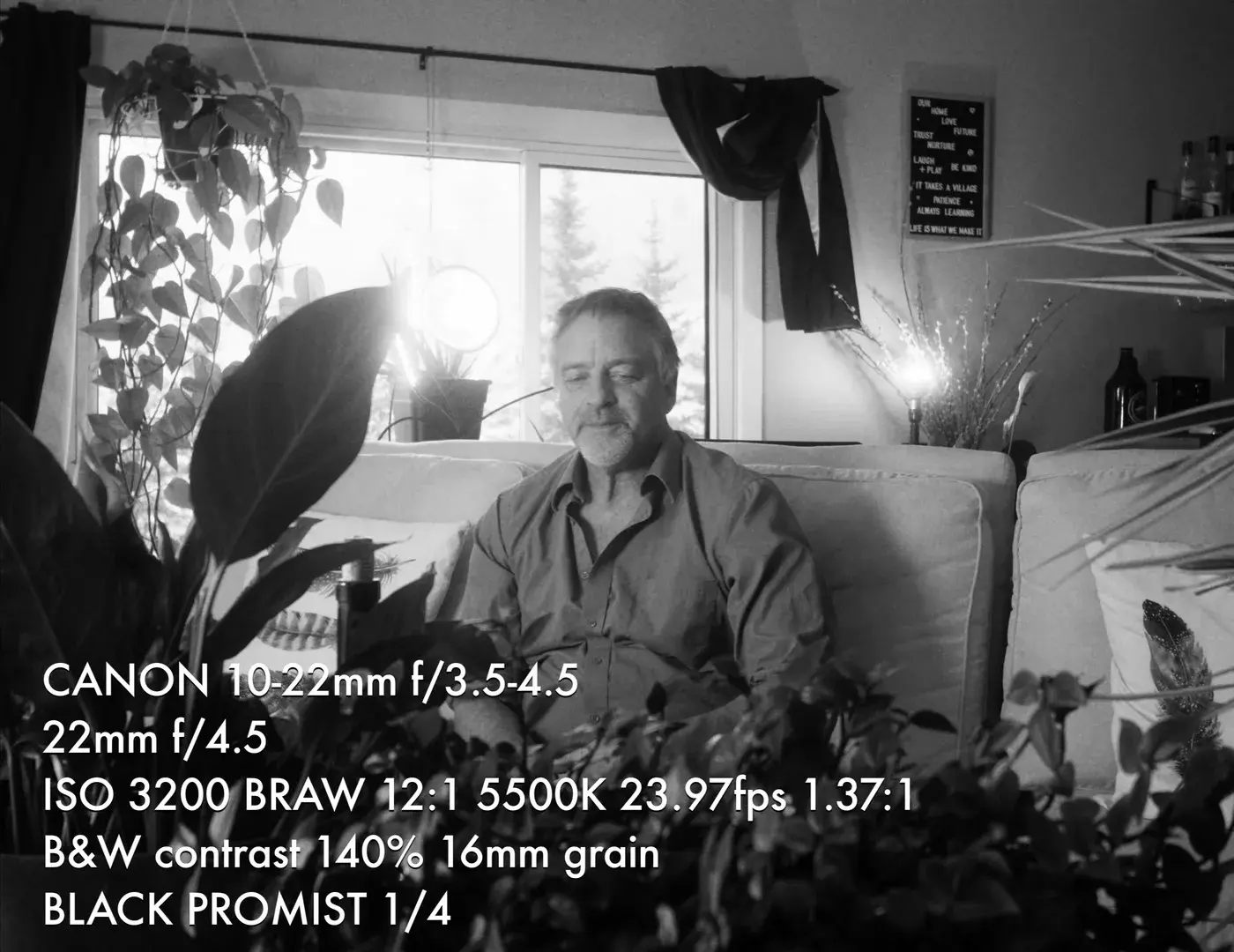 Roark Critchlow in the Canon EF-S 10–22mm f/3.5–4.5 USM black-and-white lens test at 22mm with one-quarter Black Pro-Mist.