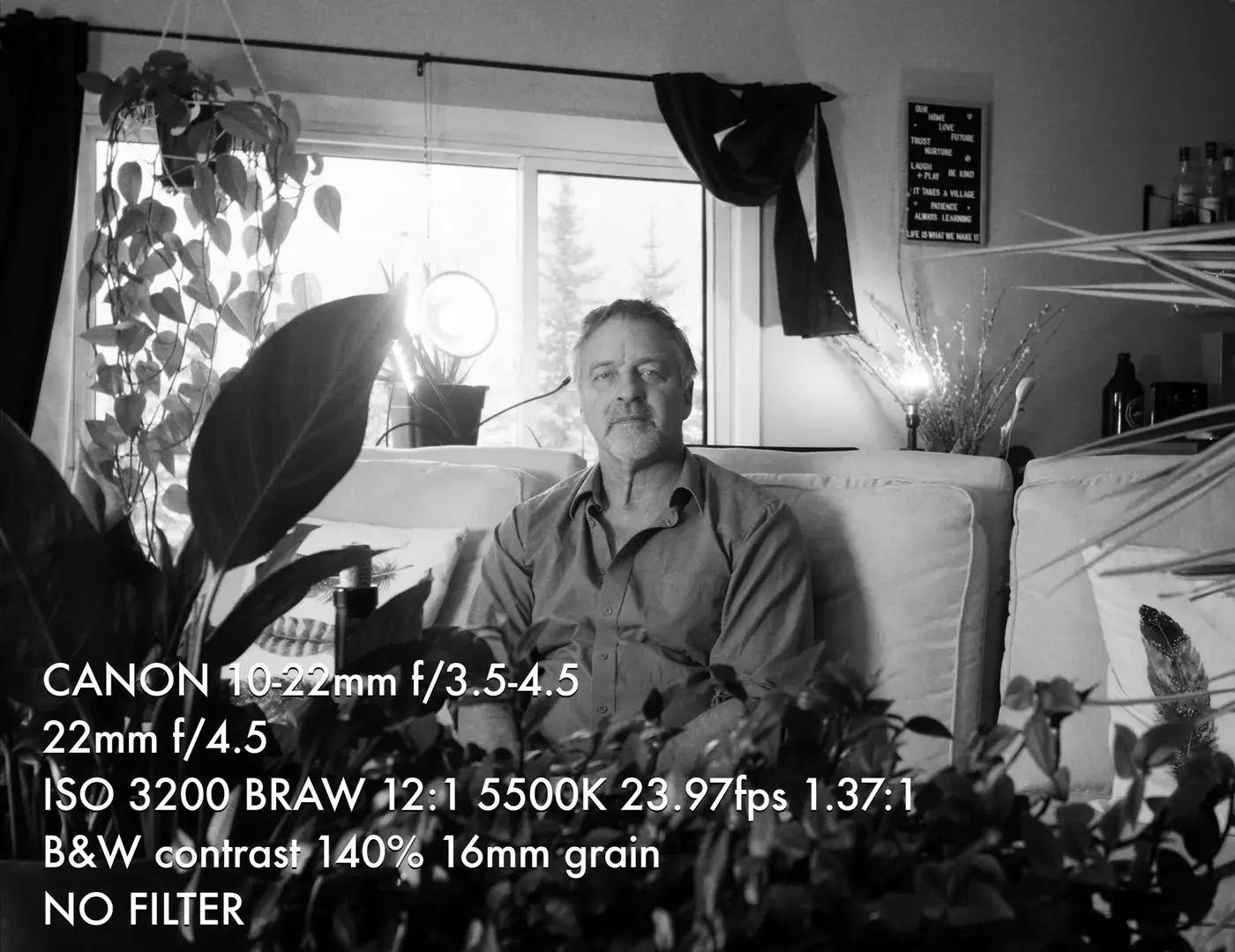 Roark Critchlow in the Canon EF-S 10–22mm f/3.5–4.5 USM black-and-white lens test at 22mm with no filter.