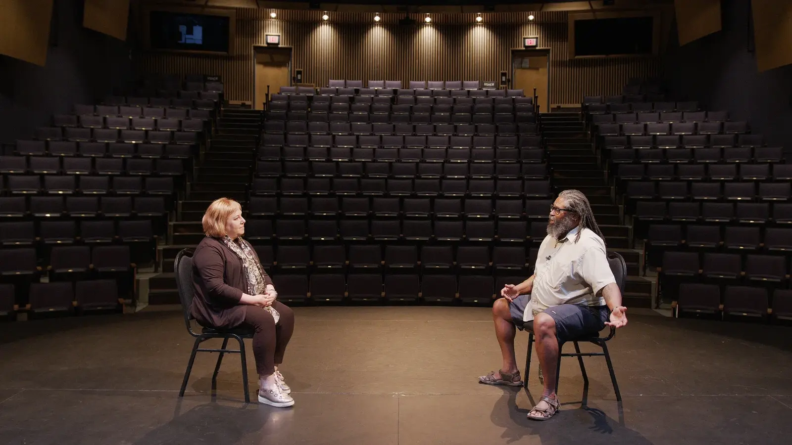 Interview frame from ArtsCO Art Is What You Make of It.