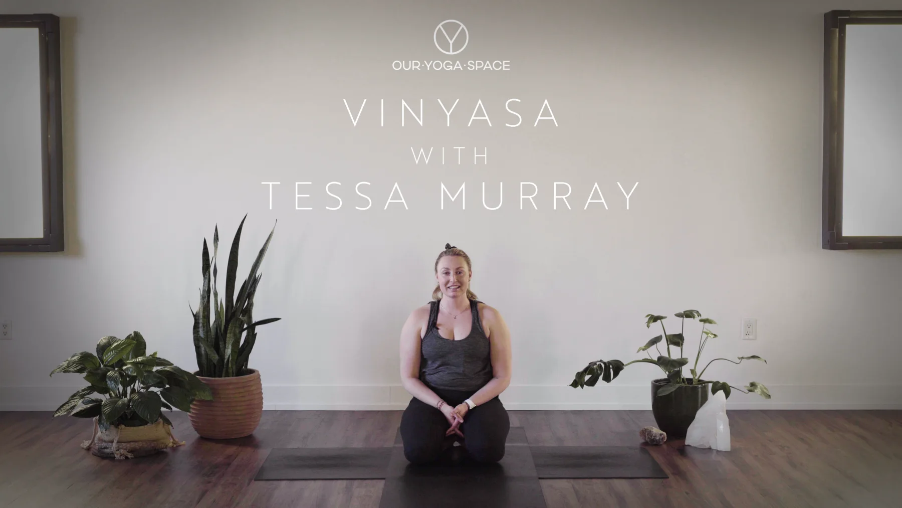 Our Yoga Space Vinyasa Flow thumbnail with Tessa Murray.